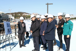 주낙영 경주시장, 6일 감포권역 해양사업 현장 점검·소통