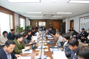 청도군의회, 11월 의원 정례간담회 성료