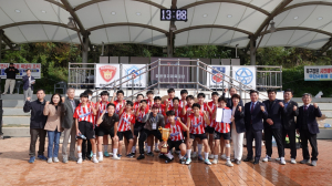 ‘달성중등축구리그’서 왕선중 우승 트로피 품에 안아