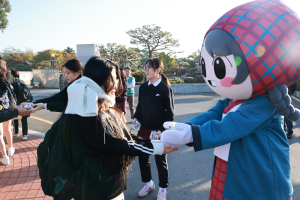 경주 선덕여중 “빼빼로 대신 가래떡 데이”