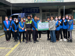 한누리봉사단, 대구 수성구 소외이웃 위한 ‘사랑의 연탄 나눔 행사’