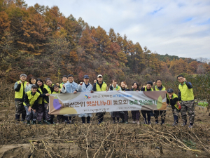 경북선관위, 영주 농가서 일손돕기 구슬땀