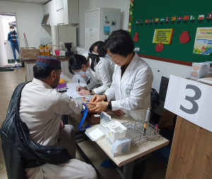 경산시, 외국인근로자 무료 건강검진 실시