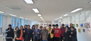 대구 군위군보건소, 장애인 미술 전시회 개최
