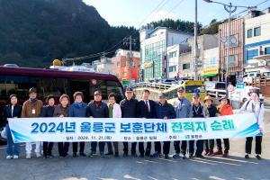 울릉군, 보훈단체 전적지 순례