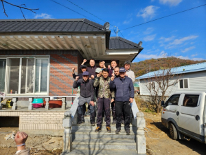 성주군, 성사모봉사단 드림스타트 가구 주거환경 개선 봉사활동