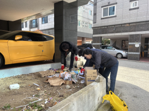 김천시 농소면주민자치위, 양심화단 조성