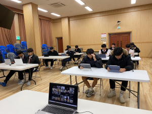 영주 영광고-대만 웨슬리 여고 화상 만남