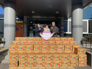 달성군 옥포읍 힘쎈한우한돈, 라면 기탁