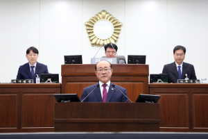 배성도 칠곡군의원, 5분 자유발언…위험도로 등 개선 행정 노력 촉구