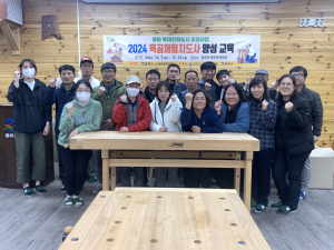 봉화, 목공체험지도사 자격 취득 ‘열정’