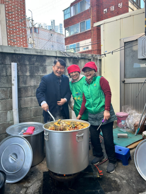 수성구 범어4동 새마을부녀회, 어려운 이웃에 소고기국ㆍ떡 전달