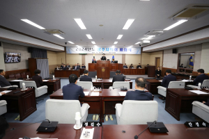 상주시의회, 의정활동 마무리…1조2200억 규모 예산안 심사