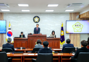 울릉군의회, 한 해 살림 마무리