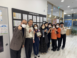 대구강서소방서, 우리마을 생명지킴이 안전가게 인증패 전달