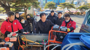 김천시 대곡동, 산불기계화 진화훈련