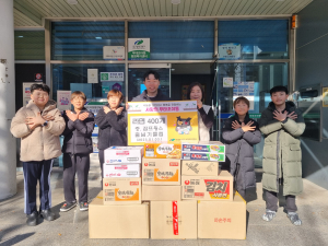 대구 서변동 점프윙스줄넘기클럽 민경수 대표, 사랑의 라면 기부