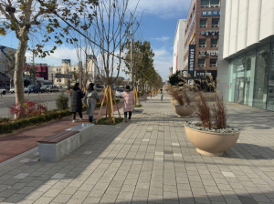 포항시, 포스코대로 보행자 중심거리로 탈바꿈