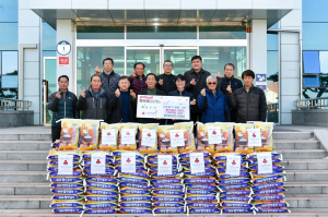 쌀전업농 영주시연합회, 쌀 150포 전달
