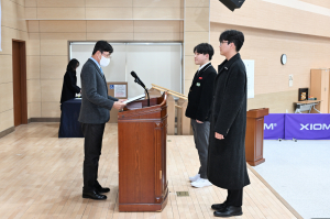 한울본부, 울진군 25개교 졸업생에 장학금 전달