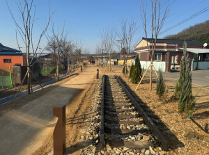 영천 임포역 철길숲 실외정원 조성 ‘속도’