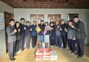 상주 이안면, 지역내 출산가정 축하 방문