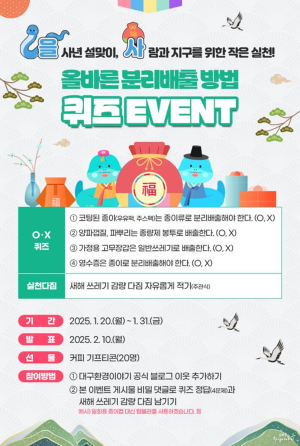 대구시, 내달 3일까지 설 맞이 청소 종합대책
