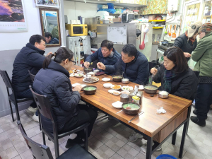 김천시 부항면, 설맞이 전통시장 장보기 행사
