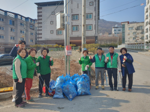 김천시 대신동 새마을협의회, 청소 캠페인
