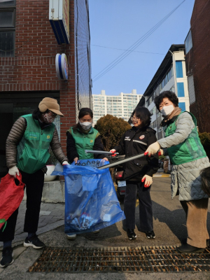 포항시 용흥동, 설맞이 대대적 환경정비 실시