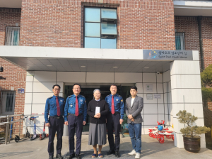대구군위경찰서, 설 명절 맞아 사회복지시설 위문