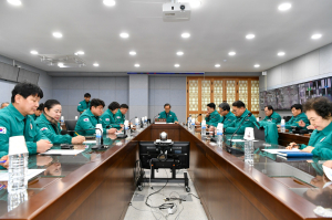 박남서 영주시장, 비상근무 상황실 방문 점검