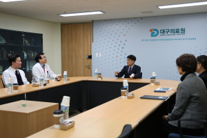 김정기 대구 행정부시장, 의료ㆍ재난대응시스템 점검