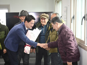 달성군, 대보름 맞이 어르신과 소통 행보