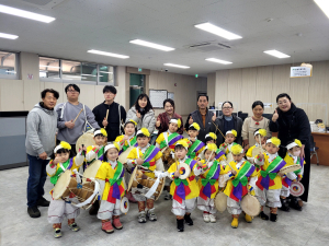 성주군 벽진어린이집, 아이들의 정월대보름 지신밟기 행사