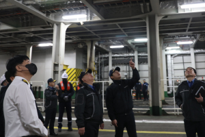 포항해경, 포항-울릉간 여객선 현장점검