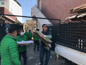 김천시 평화남산동 새마을협의회, 재활용품 수집 활동 실시