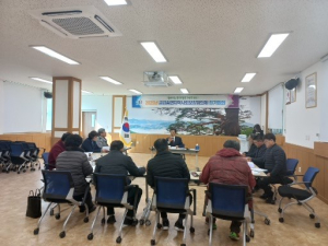 울진 금강송면 지역사회보장협의체, 정기회의 개최