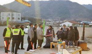 청도경찰서 금천파출소, 어르신 대상 범죄예방ㆍ치안정책 홍보활동
