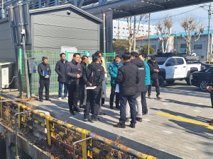 대구염색산단 핑크빛 폐수유출 현장점검ㆍ대책 강구