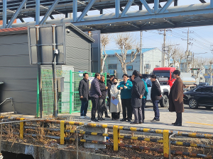 대구시, 대구염색산단 핑크빛 폐수 유출 현장점검ㆍ대책 강구