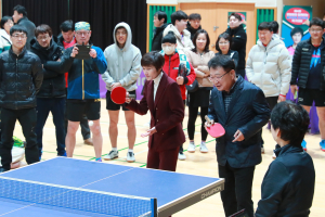 ‘현정화와 함께’ 울진은 탁구열기로 넘친다