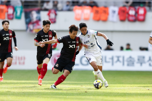 김천상무 ‘승리는 다음 기회에’…서울과 아쉬운 0대 0 무승부