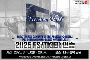 한미연합ㆍ통합방위태세 확립…FSㆍTIGER 연습
