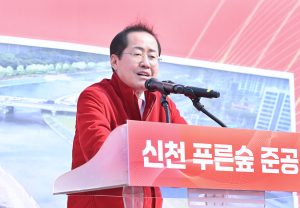 대구 신천 둔치, 도심 속 녹색 쉼터 변신