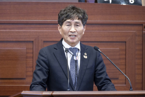 임기진 도의원, 임시회 본회의 도정질문