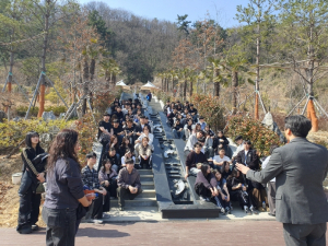 ‘포항 철길숲’ 우수 가치 주목…경북대 학생 80여명 현장 견학