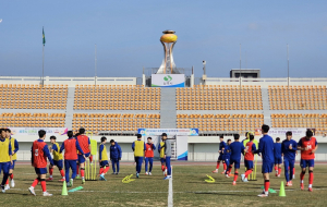 U-17 축구 국가대표팀, 상주서 전지훈련