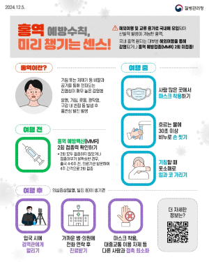 구미시 “해외여행 전 홍역 백신접종 꼭”