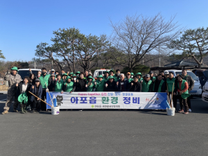 김천시 아포읍 새마을協, 버스정류장 정비